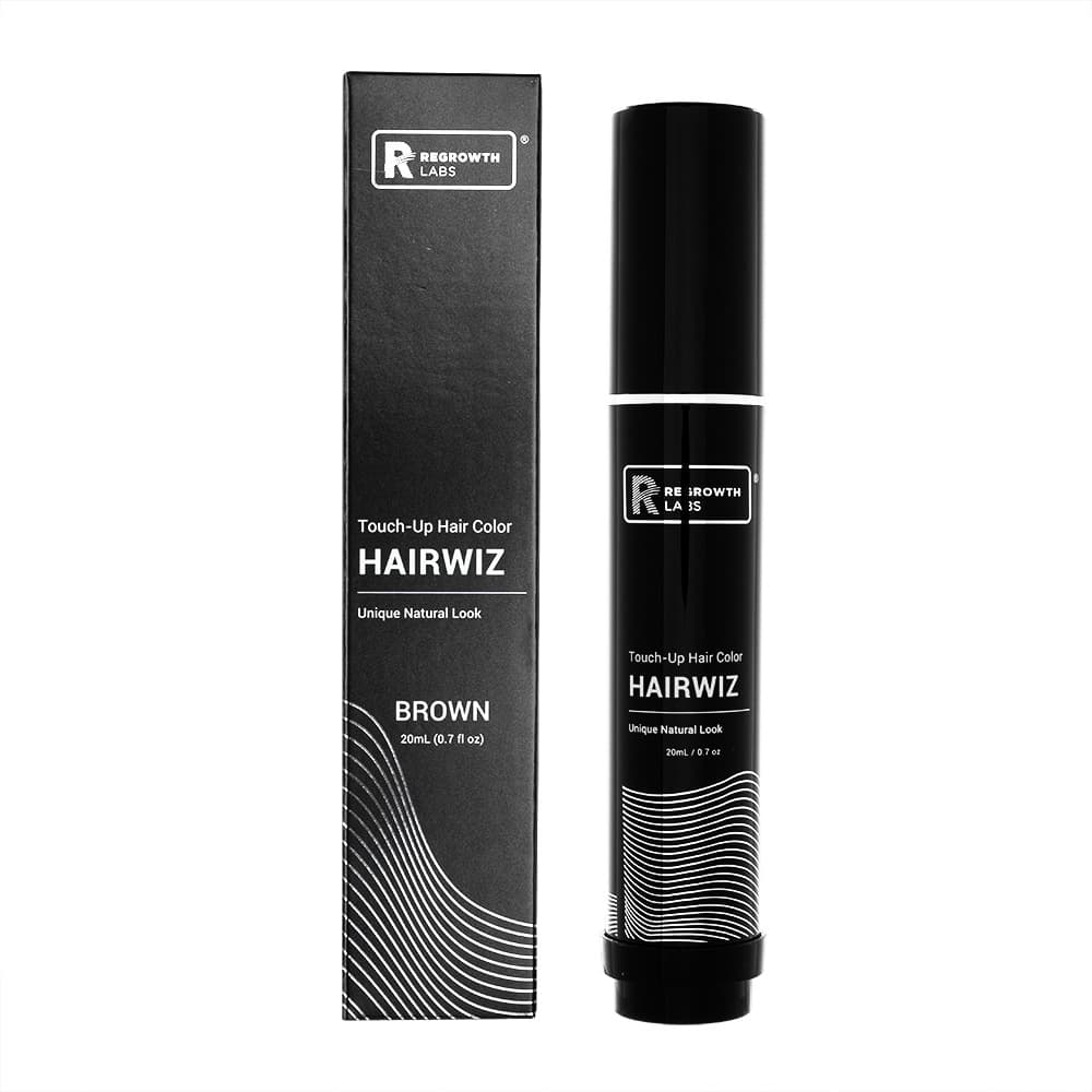 リグロースラボ ヘアウィズ タッチアップヘアカラー・ブラウン[REGROWTH LABS] 【1本20ml】