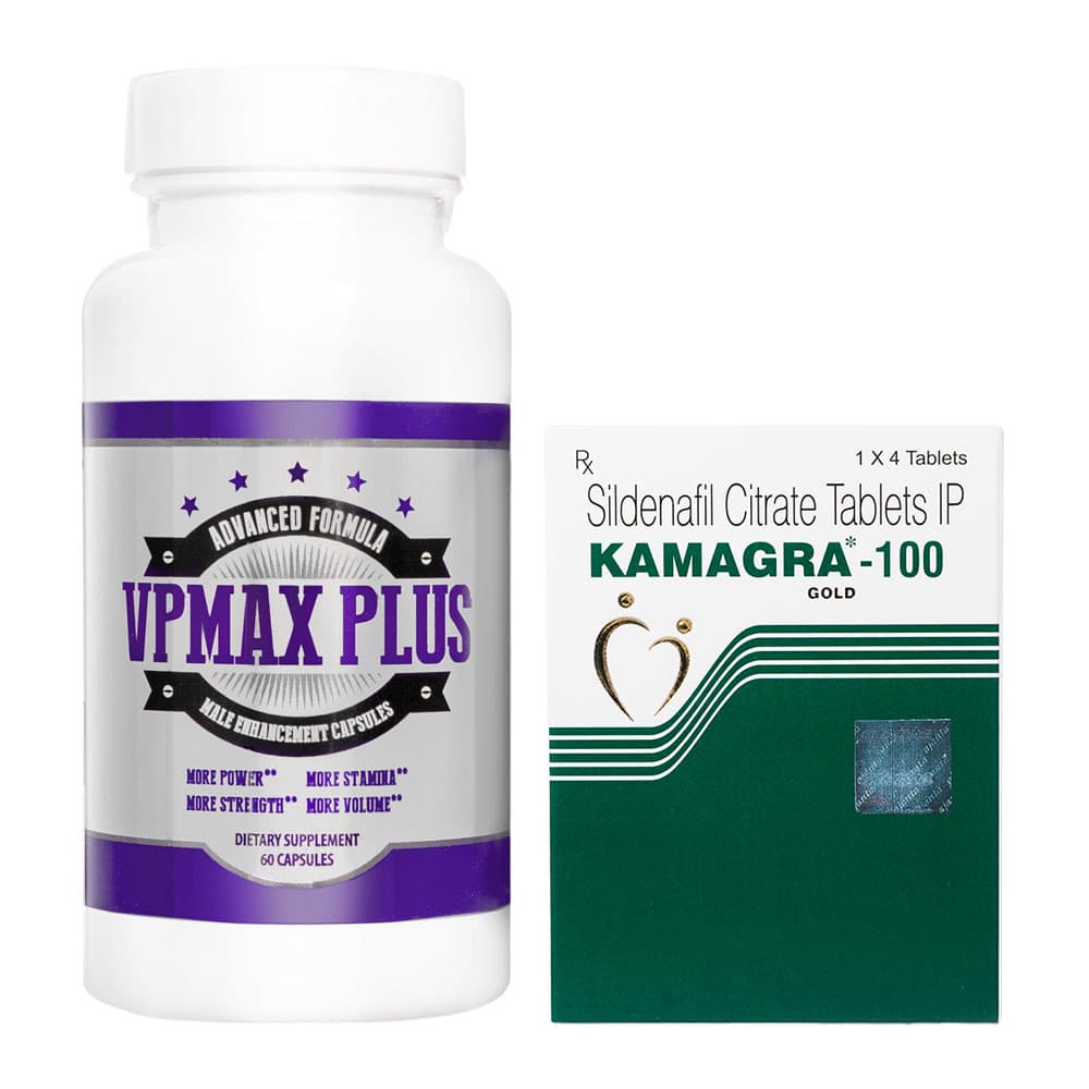 VP MAXプラス(60カプセル1本)＋カマグラ100mg(4錠1箱) 【1セット】