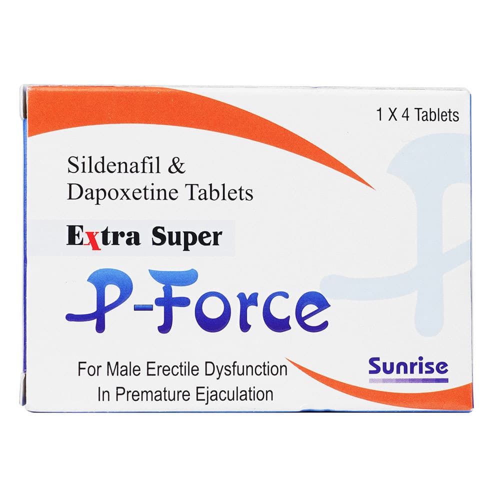 エクストラスーパーPフォース[100mg+100mg] 【1箱4錠】