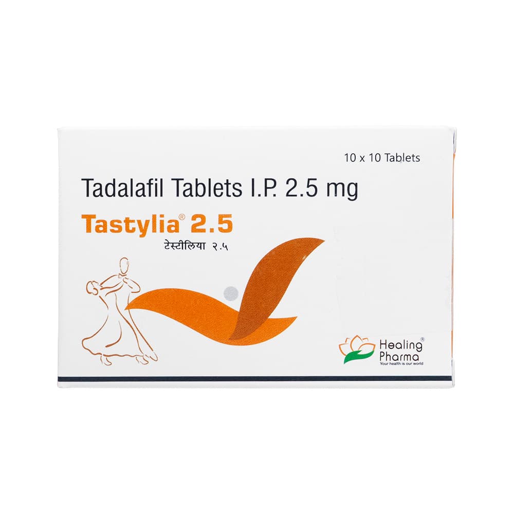 [シアリスジェネリック]タスティリア2.5mg 【1箱100錠】