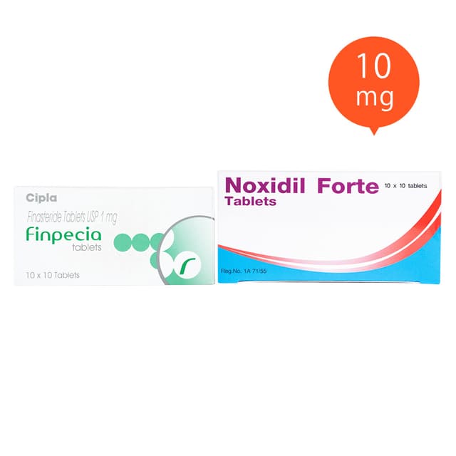 フィンペシア1mg(キノリンイエローフリー)100錠+ノキシジル10mg100錠