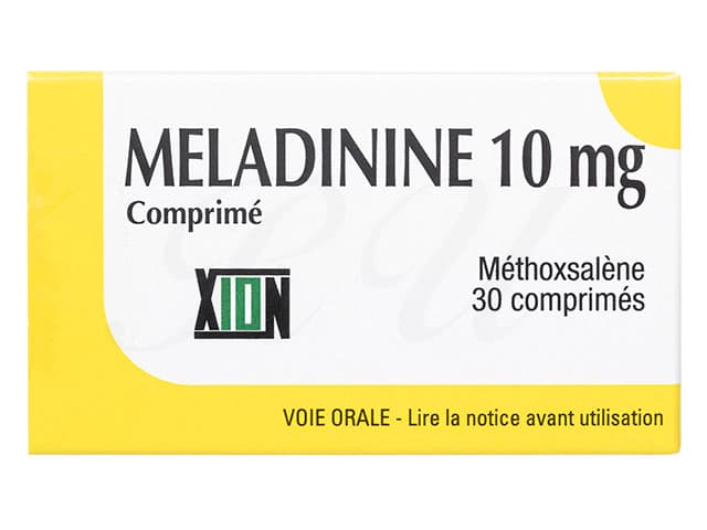 商品画像: メトキサレン(Meladinine)10mg 【1箱30錠】