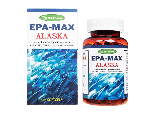 EPAMAXアラスカフィッシュオイル1000mg