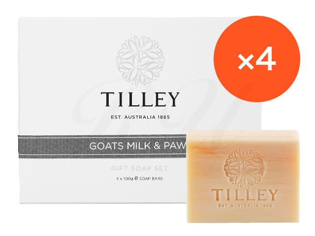 ゴートミルクとポーポーソープ(Tilley)
