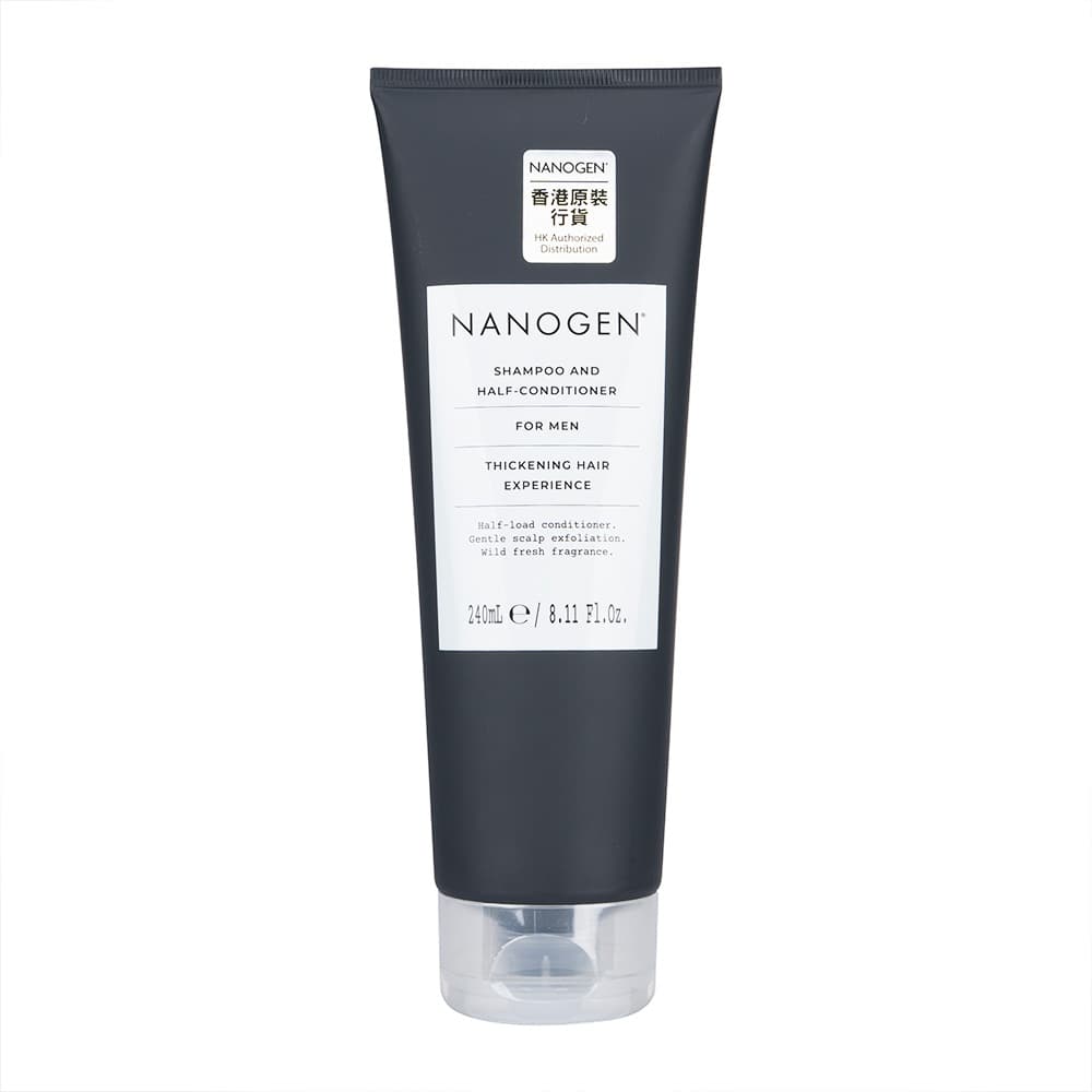 チッケニングヘアトリートメント・5-In-1シャンプー&コンディショナー男性用(Nanogen)