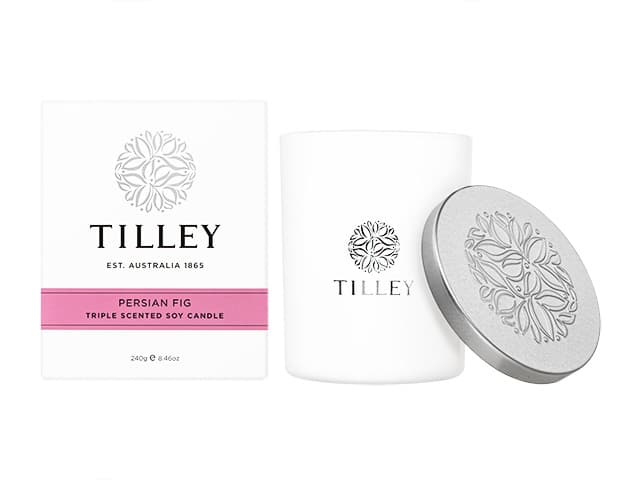 ペルシアンフィグ・トリプルセンティッドソイキャンドル(Tilley)