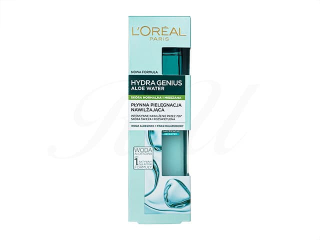 ハイドラジーニアス・アロエウォーター・ノーマル&コンビネーションスキン(Loreal)