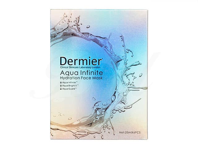 アクアインフィニットハイドレーションフェイスマスク(Dermier)